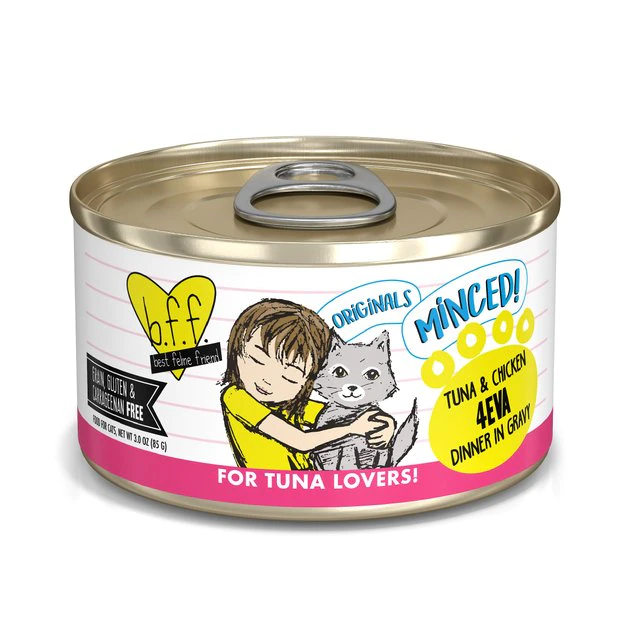 BFF Tuna & Chicken 4-Eva Dinner in Gravy Canned Cat Food