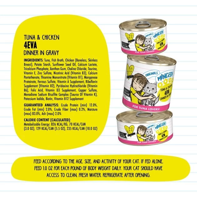 BFF Tuna & Chicken 4-Eva Dinner in Gravy Canned Cat Food - Image 7