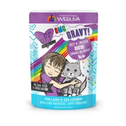 BFF OMG Booya! Beef & Chicken Dinner in Gravy Grain-Free Cat Food Pouches