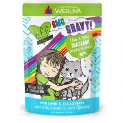 BFF OMG Shazaam! Lamb & Tuna Dinner in Gravy Grain-Free Cat Food Pouches