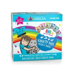 BFF OMG Potluck O' Pouches Variety Pack Grain-Free Cat Food Pouches