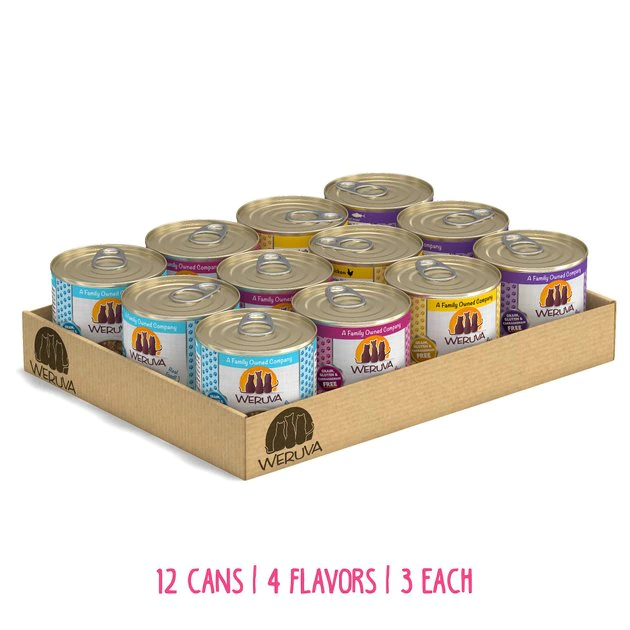 Weruva The 10 Ounce Pounce Variety Pack Grain-Free Canned Cat Food - Image 2