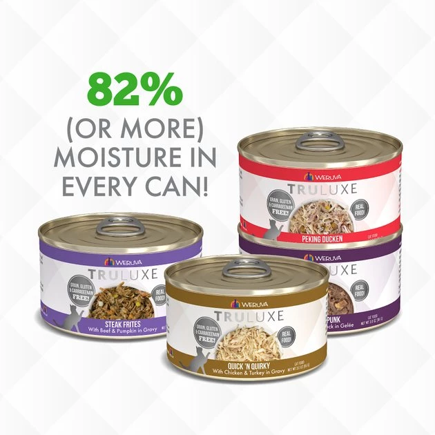 Weruva TruLuxe TruTurf Variety Pack Grain-Free Canned Cat Food - Image 4