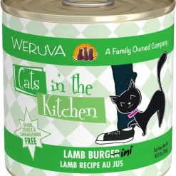 Weruva Cats in the Kitchen Lamb Burgini Lamb Au Jus Grain-Free Canned Cat Food