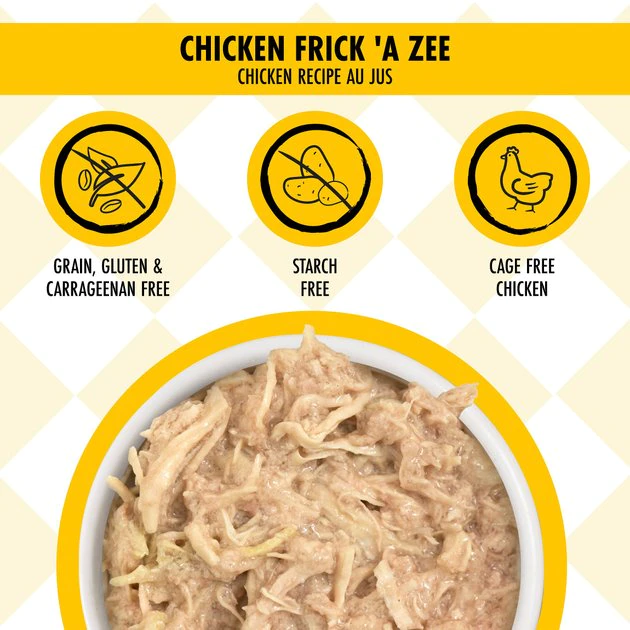 Weruva Cats in the Kitchen Chicken Frick 'A Zee Chicken Recipe Au Jus Grain-Free Canned Cat Food - Image 2