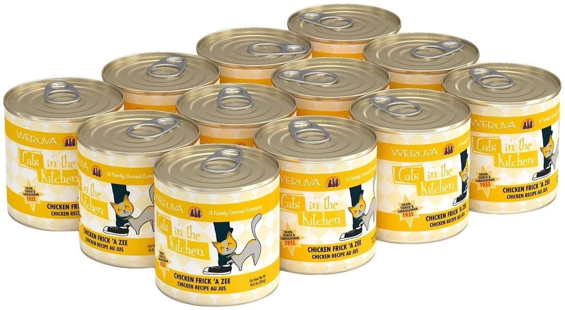 Weruva Cats in the Kitchen Chicken Frick 'A Zee Chicken Recipe Au Jus Grain-Free Canned Cat Food - Image 4