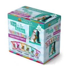 Weruva Dogs in the Kitchen Pooch Pouch Party! Variety Pack Grain-Free Dog Food Pouches
