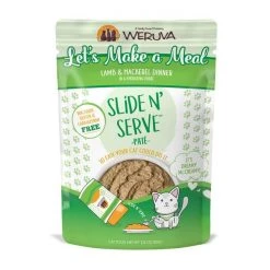 Weruva Slide N' Serve Let's Make a Meal Lamb & Mackerel Dinner Pate Grain-Free Cat Food Pouches