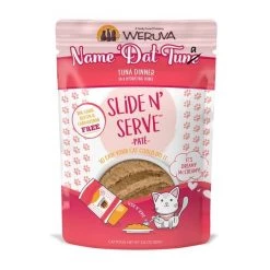 Weruva Slide N' Serve Name 'Dat Tuna Tuna Dinner Pate Grain-Free Cat Food Pouches