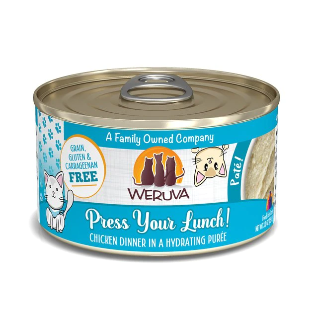 Weruva Classic Cat Press Your Lunch! Chicken Pate Canned Cat Food