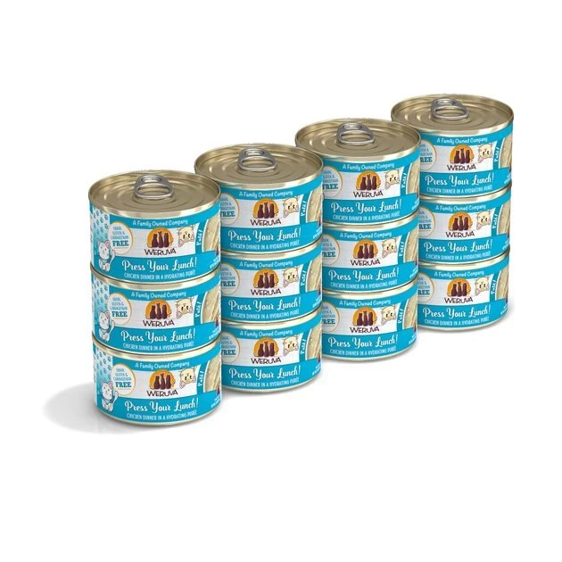 Weruva Classic Cat Press Your Lunch! Chicken Pate Canned Cat Food - Image 2