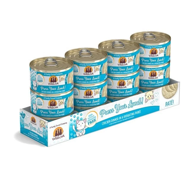 Weruva Classic Cat Press Your Lunch! Chicken Pate Canned Cat Food - Image 5