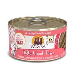 Weruva Classic Cat Jolly Good Fares Chicken & Salmon Pate Canned Cat Food