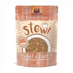 Weruva Classic Cat What a Crock Chicken & Salmon in Gravy Stew Cat Food Pouches