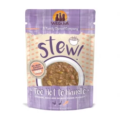 Weruva Classic Cat Too Hot to Handle Chicken, Duck & Salmon in Gravy Stew Cat Food Pouches