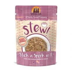 Weruva Classic Cat Stick a Spork in It Duck & Salmon in Gravy Stew Cat Food Pouches
