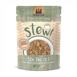 Weruva Classic Cat Stir the Pot with Lamb, Chicken & Salmon in Gravy Stew Cat Food Pouches