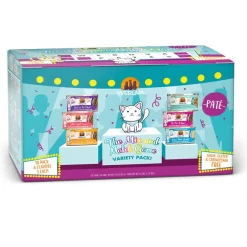 Weruva Classic Paté, The Mix & Match Game Variety Pack Wet Cat Food, 3-oz, 18 pack