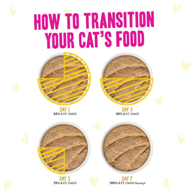 Weruva B.F.F. PLAY - Best Feline Friend Paté Lovers, Aw Yeah! Fowl Play Yellow Patés Variety Pack Wet Cat Food, 2.8-oz, 18 pack - Image 8