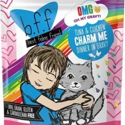 BFF Tuna & Chicken Charm Me Dinner in Gravy Wet Cat Food Pouches