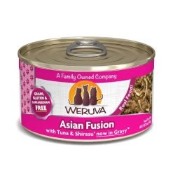 Weruva Asian Fusion with Tuna & Shirasu Grain-Free Canned Cat Food