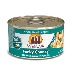 Weruva Funky Chunky Chicken Soup with Pumpkin Grain-Free Canned Cat Food
