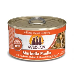 Weruva Marbella Paella with Mackerel, Shrimp & Mussels Grain-Free Canned Cat Food