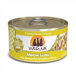 Weruva Meow Luau with Mackerel & Pumpkin Grain-Free Canned Cat Food