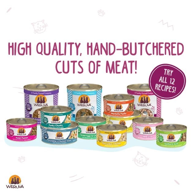 Weruva Mideast Feast with Grilled Tilapia in Gravy Grain-Free Canned Cat Food - Image 5