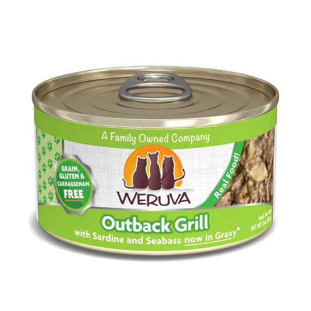 Weruva Outback Grill with Trevally & Barramundi Grain-Free Canned Cat Food