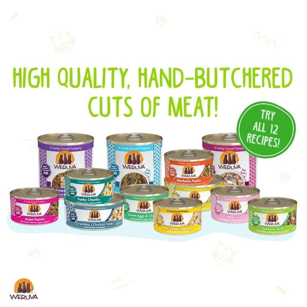 Weruva Outback Grill with Trevally & Barramundi Grain-Free Canned Cat Food - Image 5