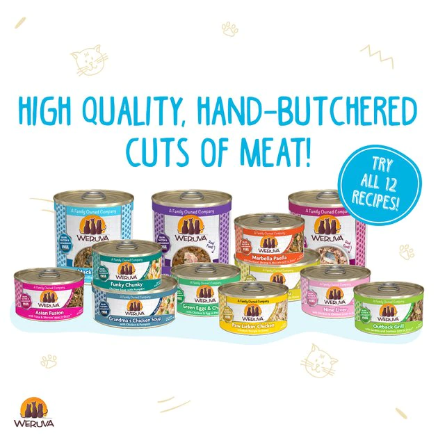 Weruva Paw Lickin' Chicken in Gravy Grain-Free Canned Cat Food - Image 5