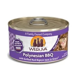 Weruva Polynesian BBQ with Grilled Red Bigeye Grain-Free Canned Cat Food