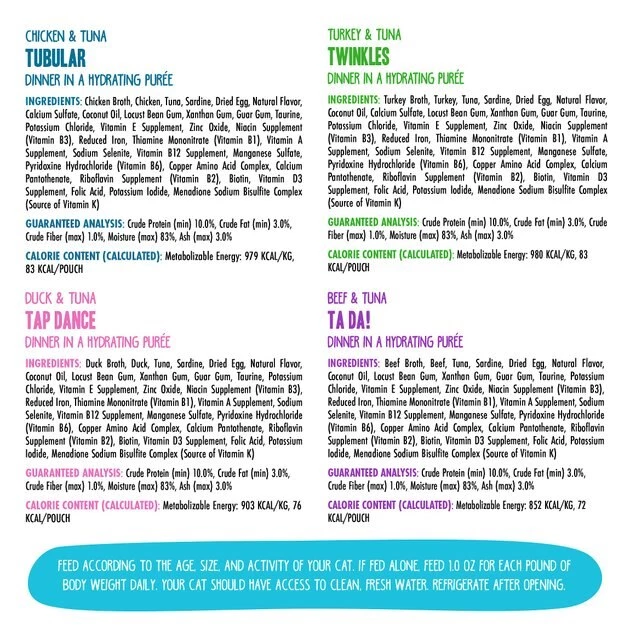 Weruva Best Feline Friend Paté Lovers, Aw Yeah! Paté Jamboree! Variety Pack Grain-Free Wet Cat Food, 2.8-oz pouch, case of 12 - Image 7