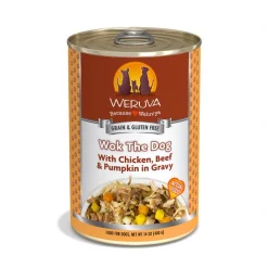 Weruva Wok the Dog with Chicken, Beef & Pumpkin in Gravy Grain-Free Canned Dog Food