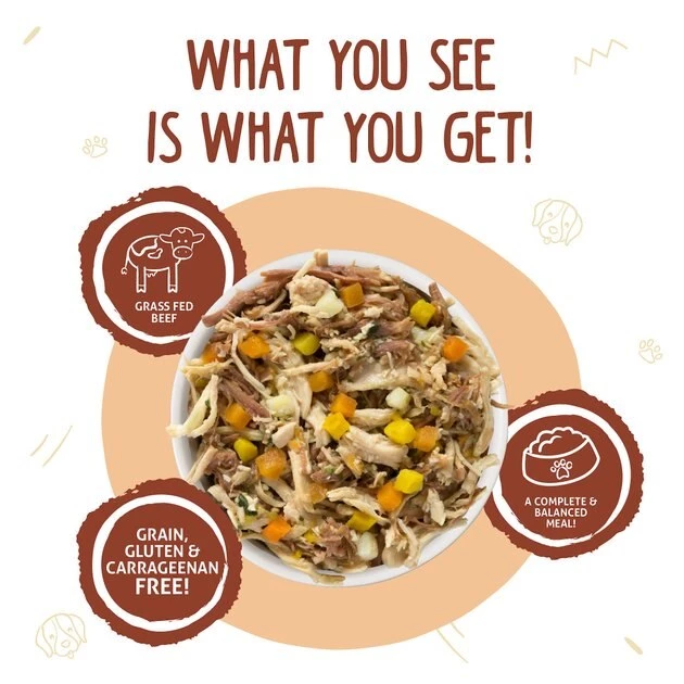Weruva Wok the Dog with Chicken, Beef & Pumpkin in Gravy Grain-Free Canned Dog Food - Image 3