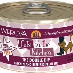 Weruva Cats in the Kitchen The Double Dip Chicken & Beef Au Jus Grain-Free Canned Cat Food