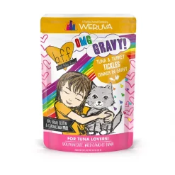BFF Tuna & Turkey Tickles Dinner in Gravy Wet Cat Food Pouches