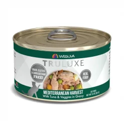 Weruva Truluxe Mediterranean Harvest with Tuna & Veggies in Gravy Grain-Free Canned Cat Food