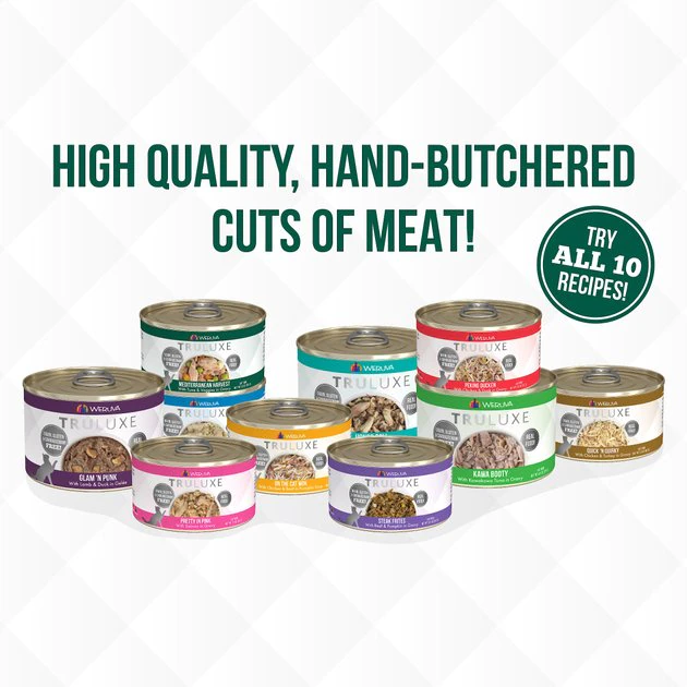 Weruva Truluxe Mediterranean Harvest with Tuna & Veggies in Gravy Grain-Free Canned Cat Food - Image 5