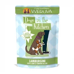 Weruva Dogs in the Kitchen Lamburgini with Lamb & Pumpkin Au Jus Grain-Free Dog Food Pouches