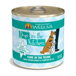 Weruva Dogs in the Kitchen Funk in the Trunk with Chicken Breast & Pumpkin Au Jus Grain-Free Canned Dog Food